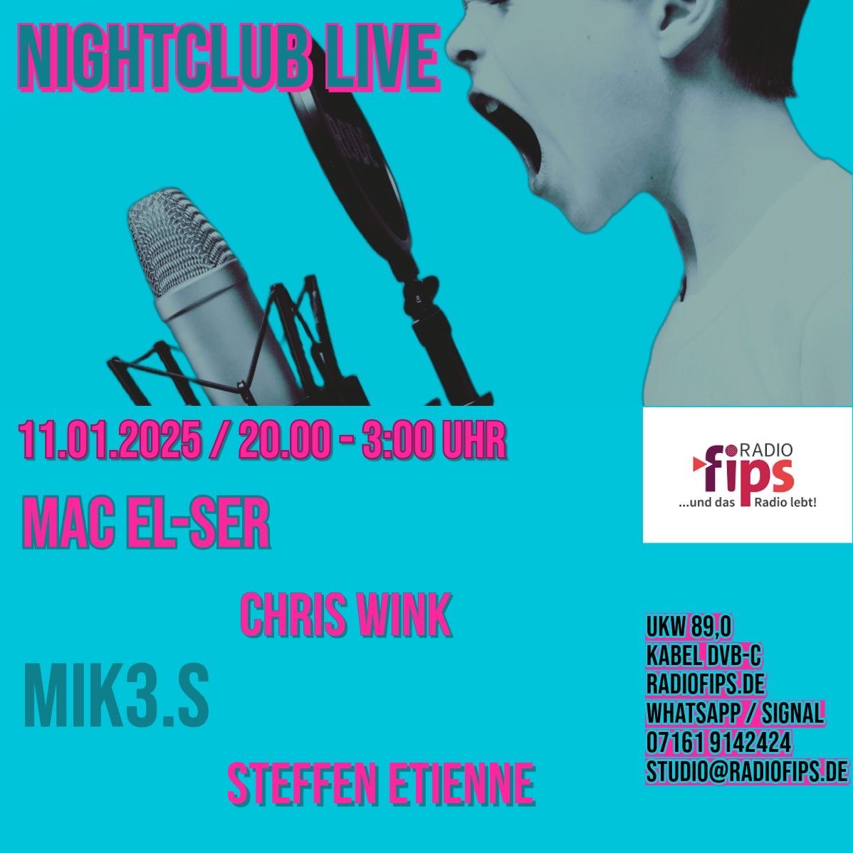 cover for the show Nightclub | Radio Fips | 11.01.2025